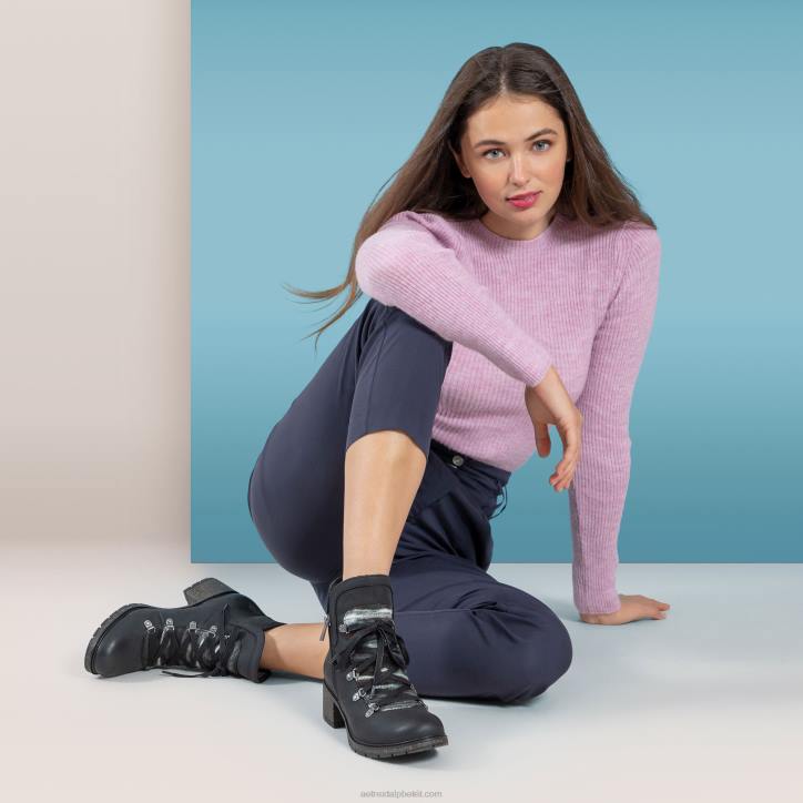 nők fekete Aetrex joleen arch tartócsizma XH44114