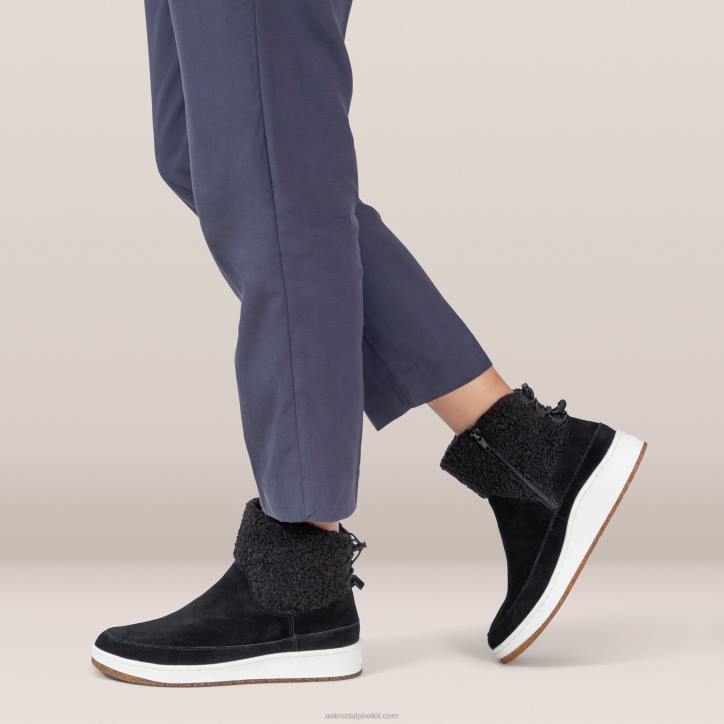 nők fekete Aetrex winnie csizma XH44176