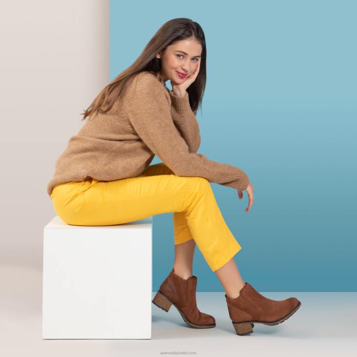 nők karamell kávézó Aetrex frankie csizma XH4477