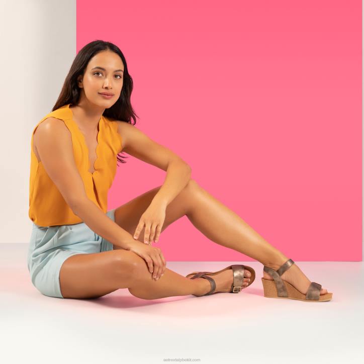 nők bronz Aetrex lexa negyed hevederék XH4495