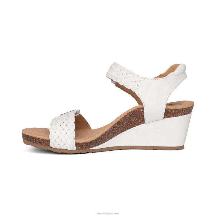 nők fehér Aetrex grace állítható szőtt ék XH44139