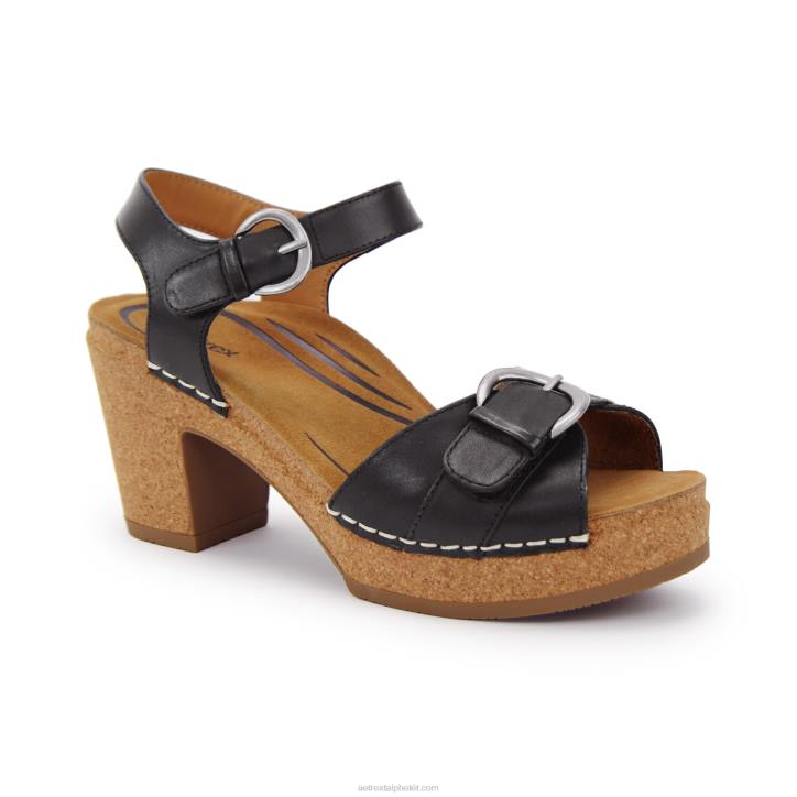 nők fekete Aetrex tory nyitott orrú sarok XH44268