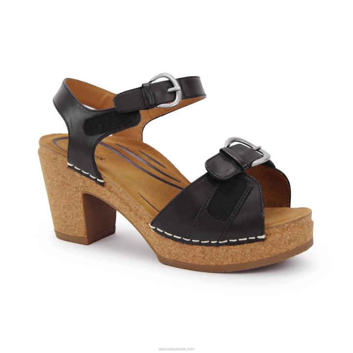 nők fekete Aetrex tory nyitott orrú sarok XH44268