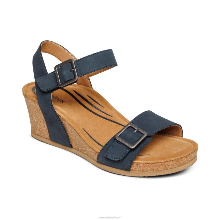 nők haditengerészet Aetrex lexa negyed hevederék XH44223