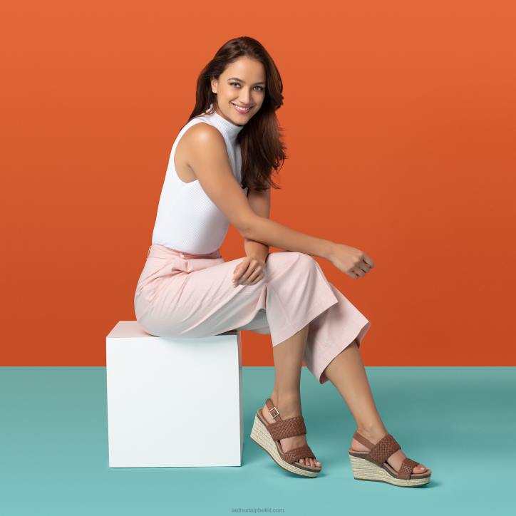 nők konyak Aetrex nyári szövésű negyedpántos ék XH44192