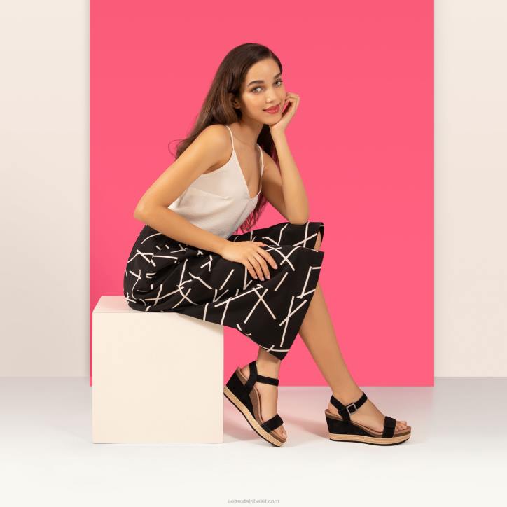 nők konyak Aetrex sydney negyed heveder espadrill ék XH44193