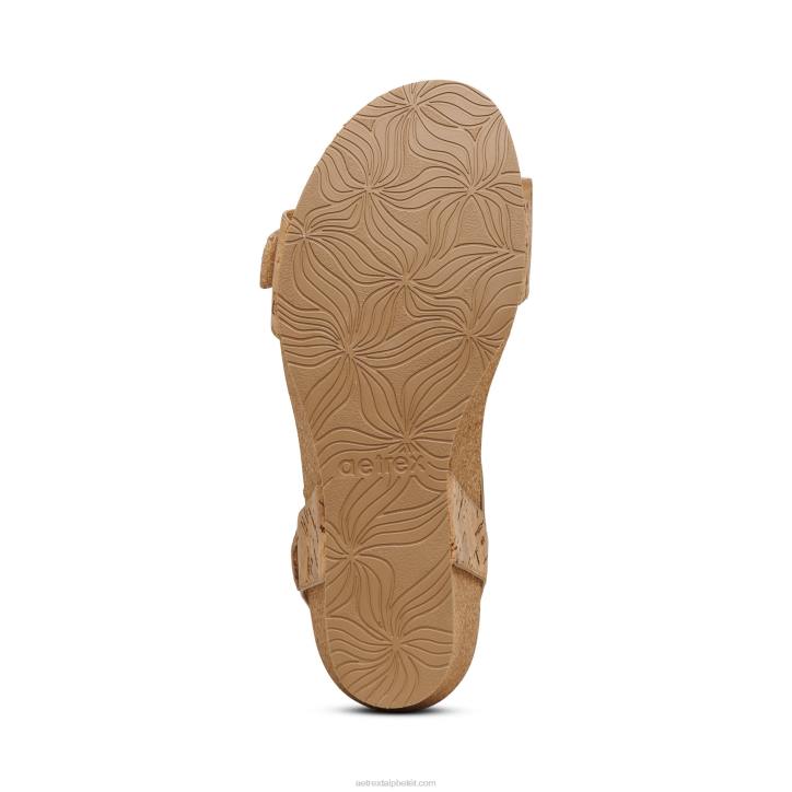 nők parafa- Aetrex lexa negyed hevederék XH44292