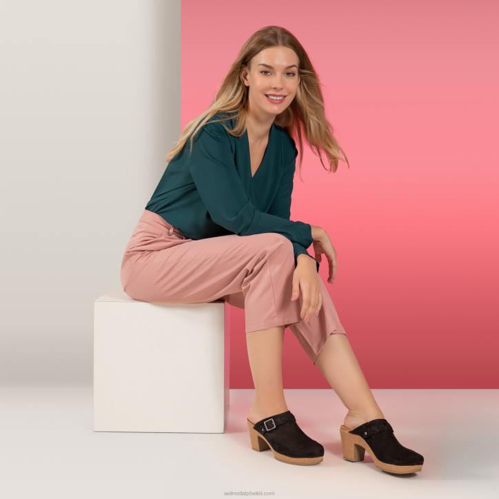 nők fekete Aetrex magos klumpa XH44140