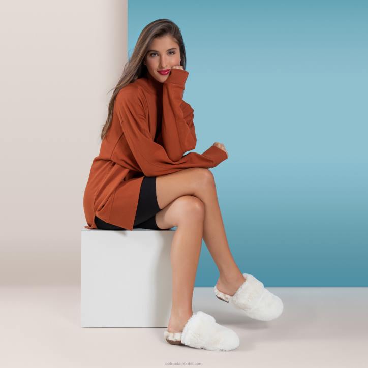 nők elefántcsont Aetrex ködös ívtartó papucs XH44255