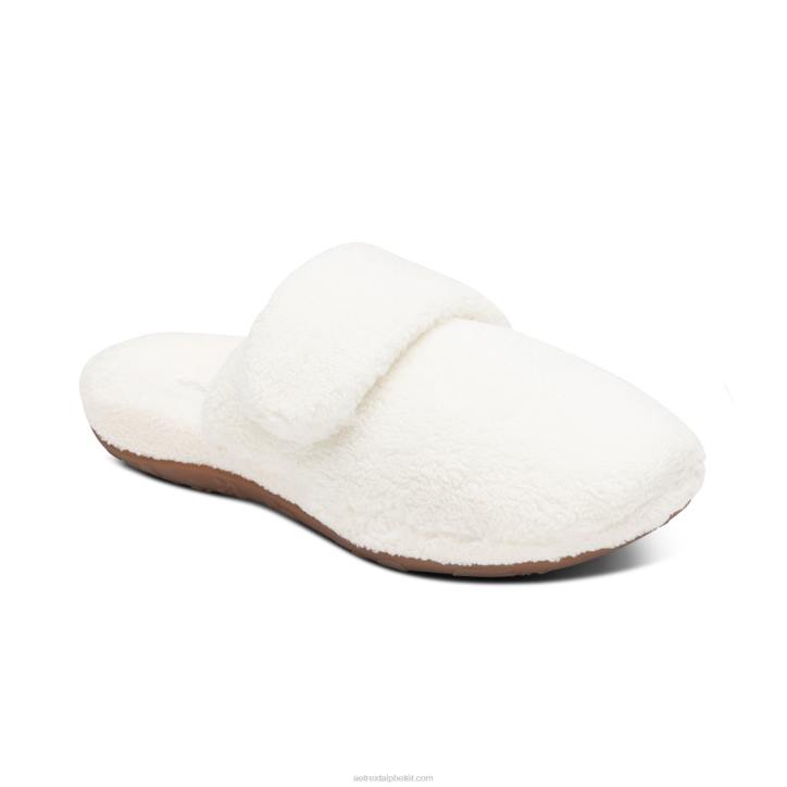 nők elefántcsont Aetrex mandy zárt orrú papucs XH4460