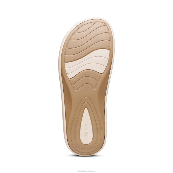nők elefántcsont Aetrex maui tengeri csillag orthotic flip XH44270