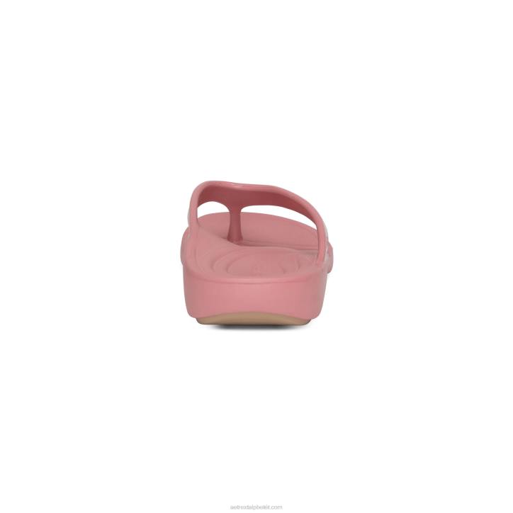 nők fényes rózsa Aetrex maui orthotikus flip XH44110