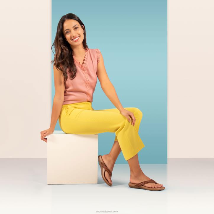 nők fehér Aetrex emmi fonott tanga XH44168