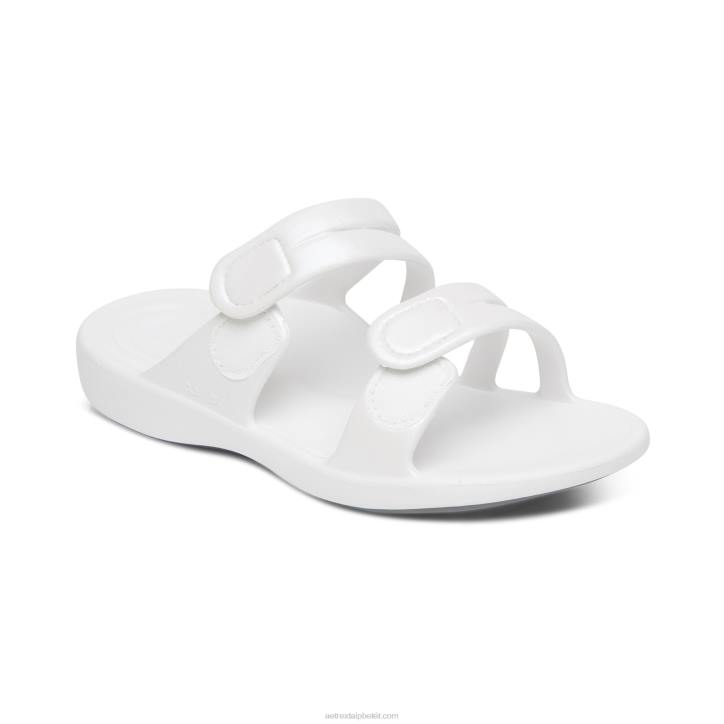 nők fehér Aetrex janey sportcsúszda XH4480