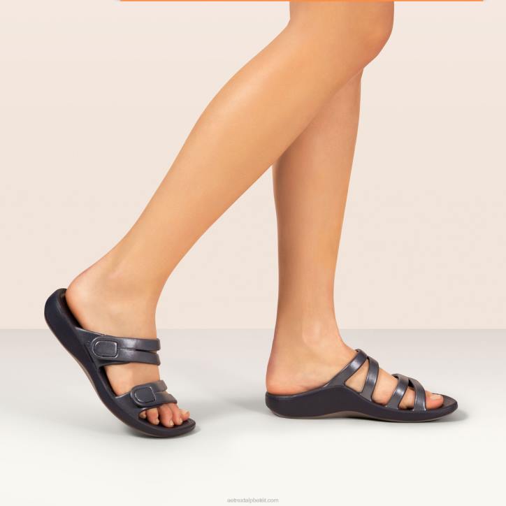 nők haditengerészet Aetrex janey sportcsúszda XH44148