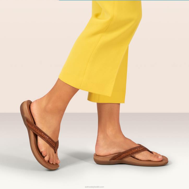 nők piros Aetrex emmi fonott tanga XH4490