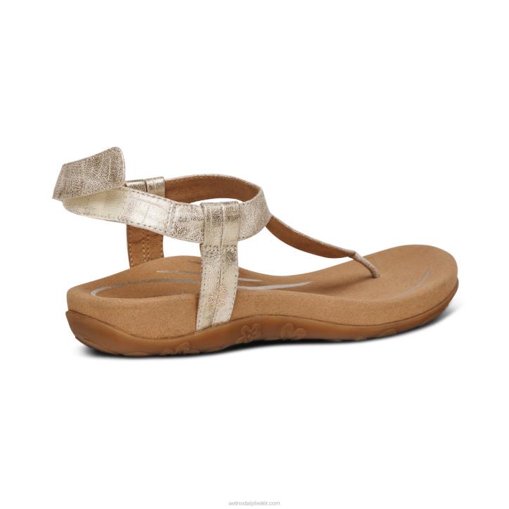 nők Arany Aetrex jane tanga szandál XH44250