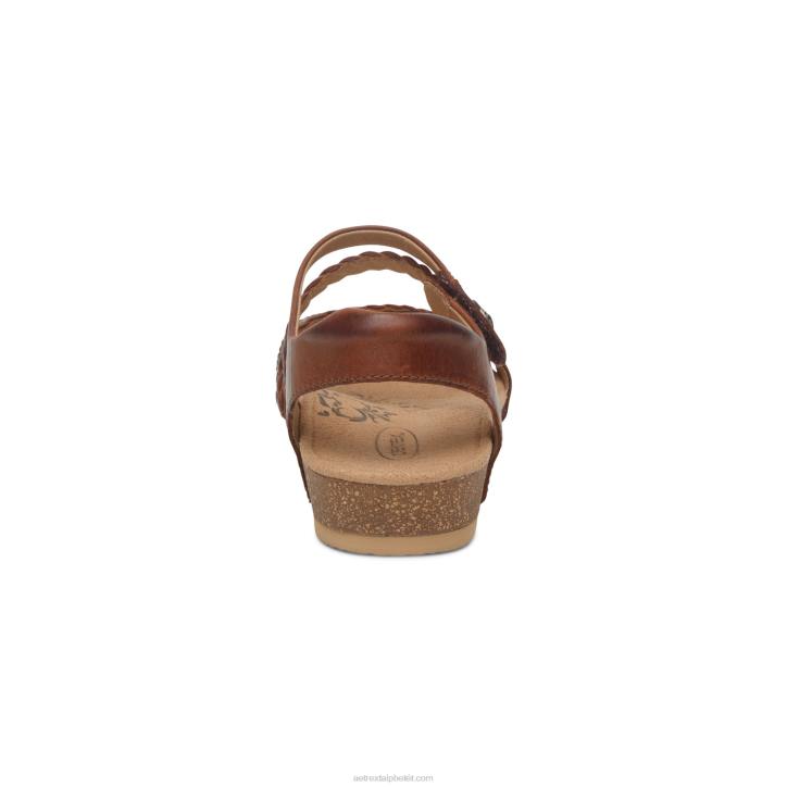 nők dió Aetrex Jillian fonott negyed pántos szandál XH4465