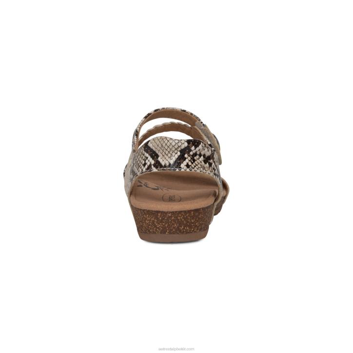 nők kígyó Aetrex Jillian fonott negyed pántos szandál XH4449