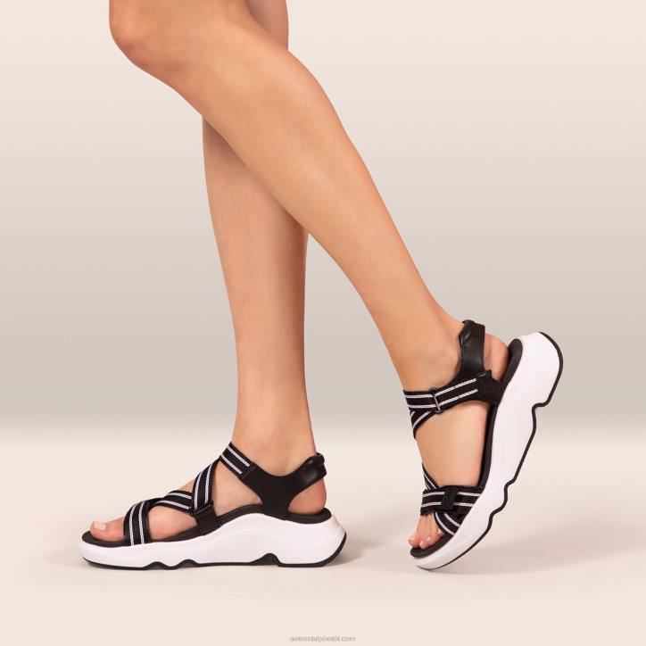 nők kék Aetrex marz állítható sportszandál XH44243