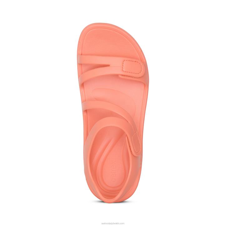 nők korall Aetrex Jillian sport szandál XH44208
