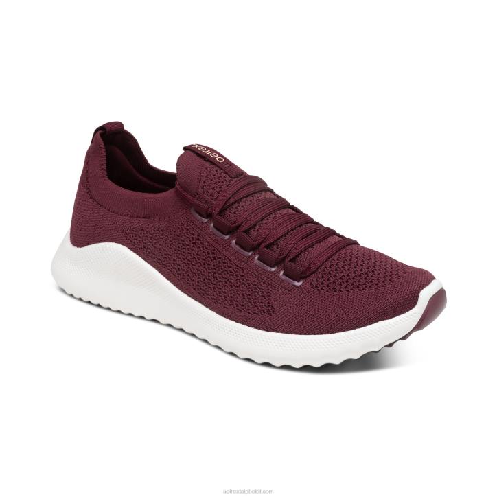 nők Burgundia Aetrex carly arch support tornacipő XH44248
