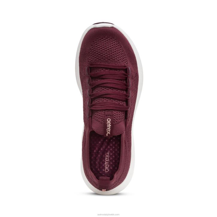 nők Burgundia Aetrex carly arch support tornacipő XH44248