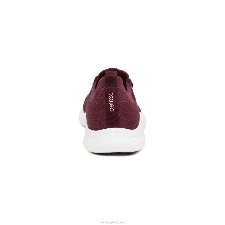 nők Burgundia Aetrex carly arch support tornacipő XH44248