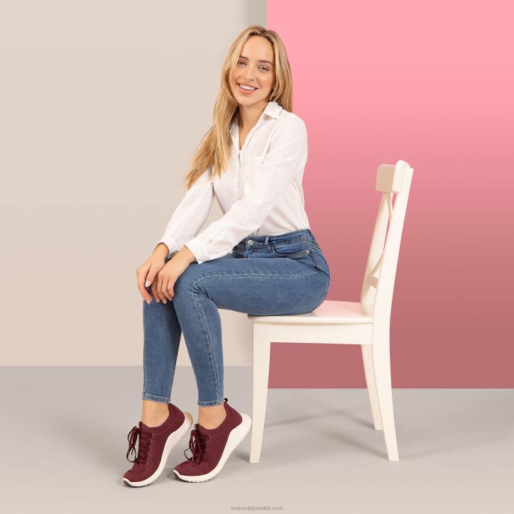 nők Burgundia Aetrex carly arch support tornacipő XH44248