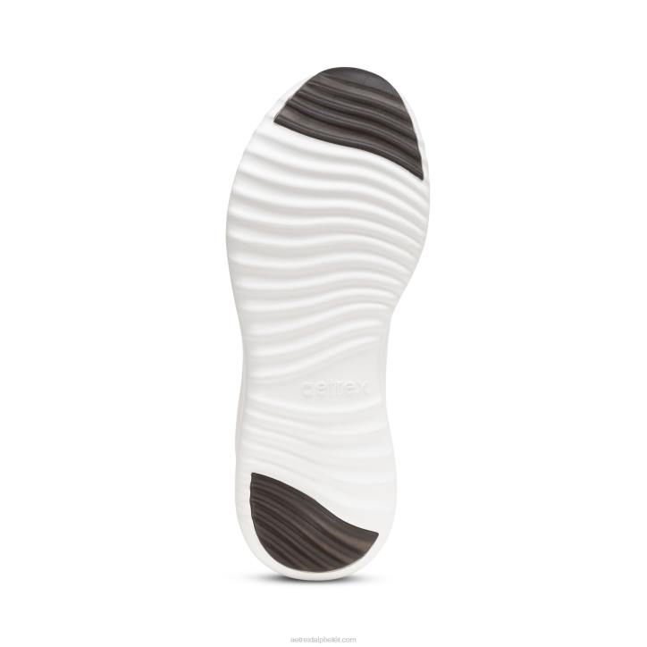 nők csillogó fekete Aetrex angie arch support cipők XH44133