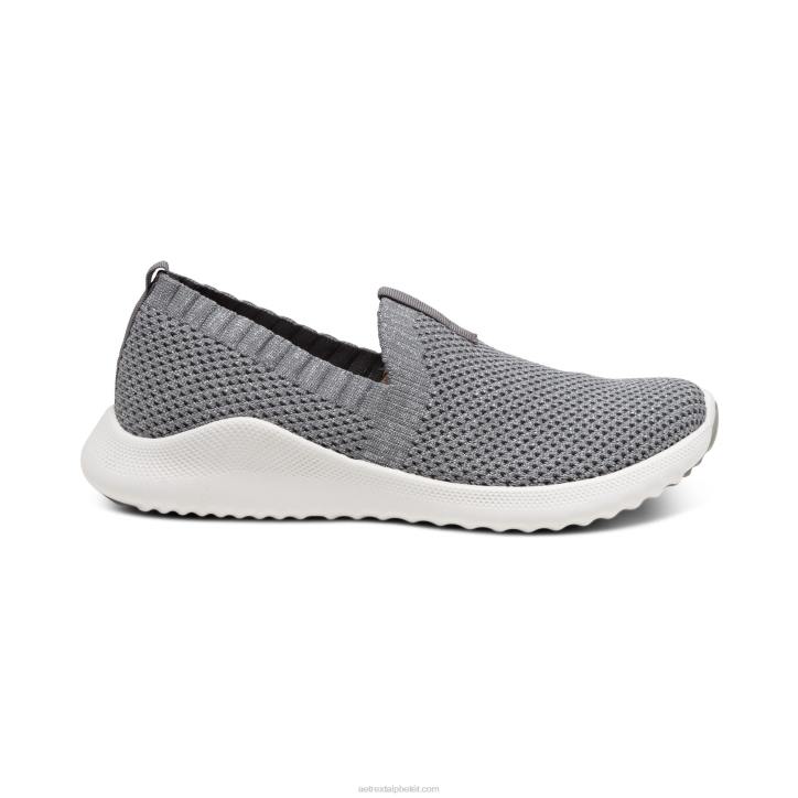 nők csillogó szürke Aetrex angie arch support cipők XH44125