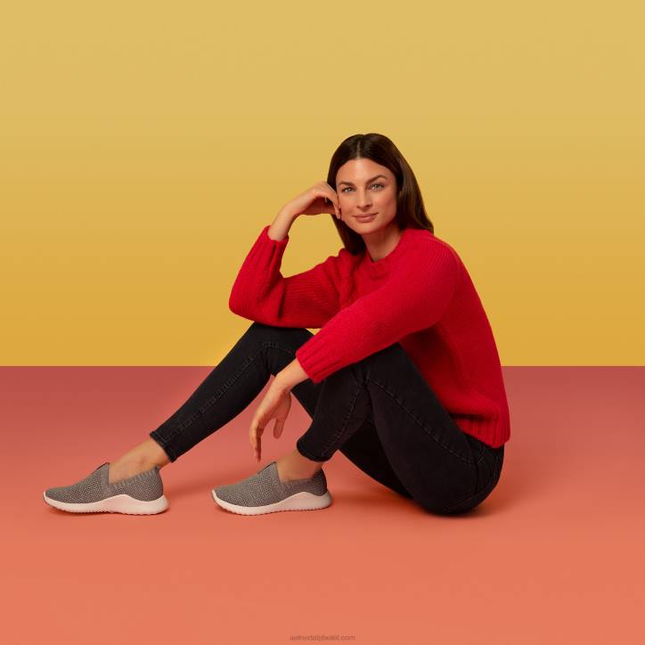 nők csillogó szürke Aetrex angie arch support cipők XH44125