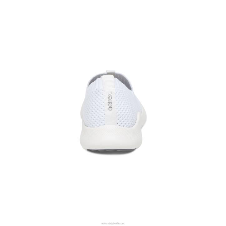 nők fehér Aetrex angie arch support cipők XH4497