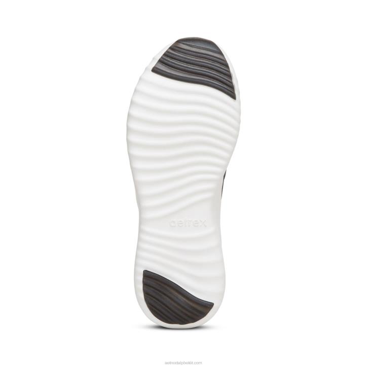 nők fekete Aetrex allie arch support tornacipő XH44205