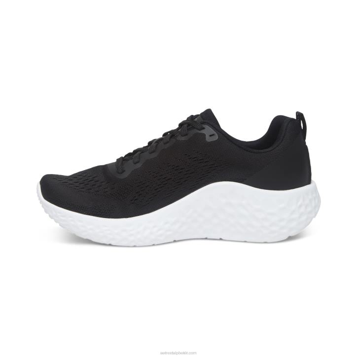 nők fekete Aetrex danika arch support tornacipő XH44145