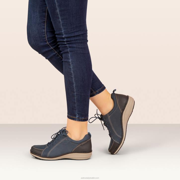 nők fekete Aetrex mara vízálló alkalmi túracipő XH4459