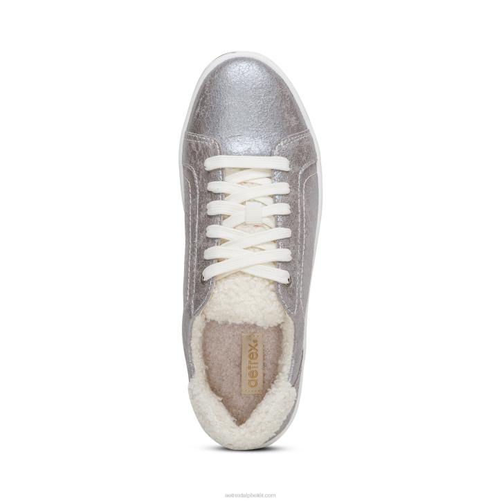 nők hangulatos ezüst Aetrex kényelmes blake komfort tornacipő XH44127