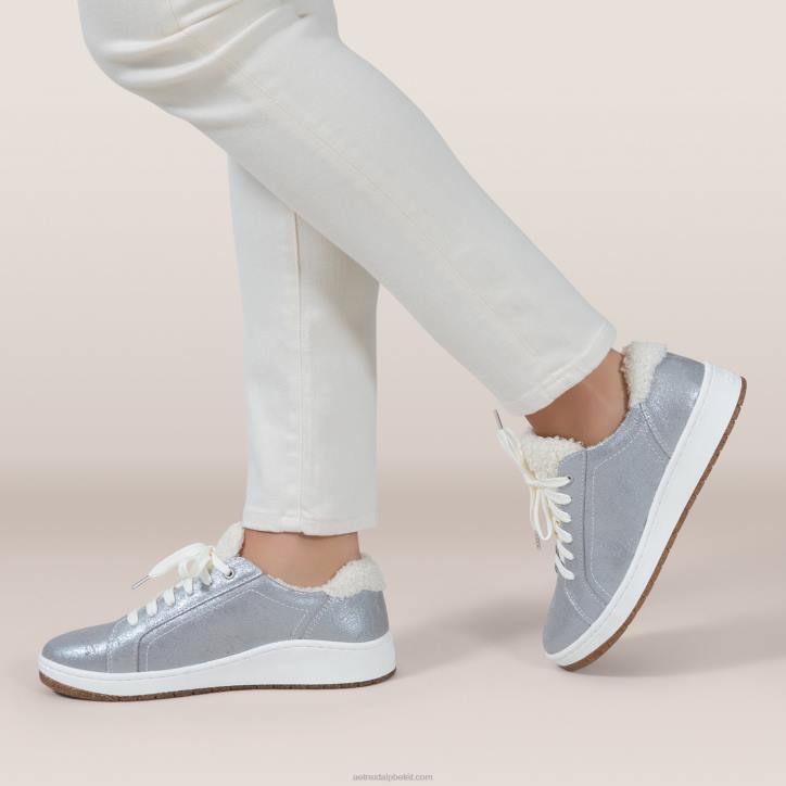 nők hangulatos ezüst Aetrex kényelmes blake komfort tornacipő XH44127