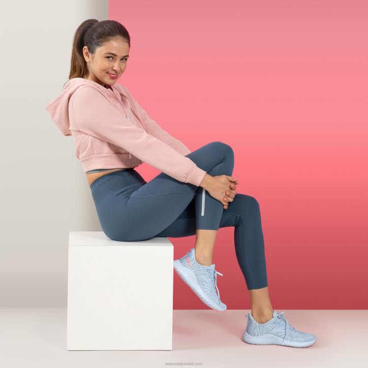 nők kék Aetrex csiszolt ívtartó tornacipő XH44284