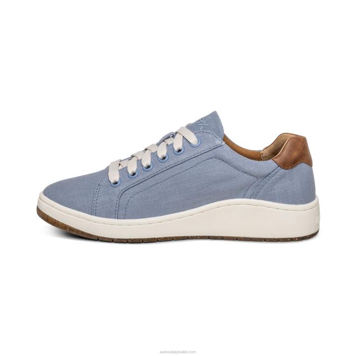 nők kék Aetrex renee arch support tornacipő XH44281