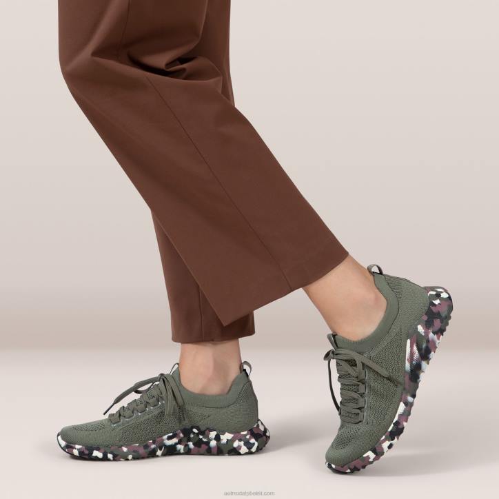 nők olajbogyó kamu Aetrex carly arch support tornacipő XH44259